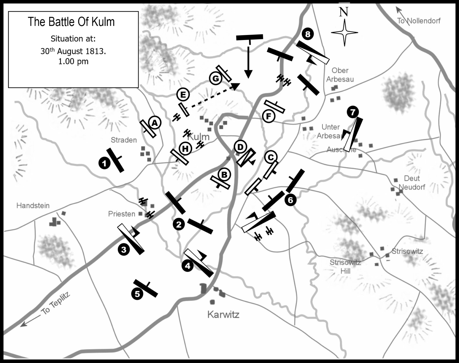 The Battle of Kulm. | Battlefield Anomalies